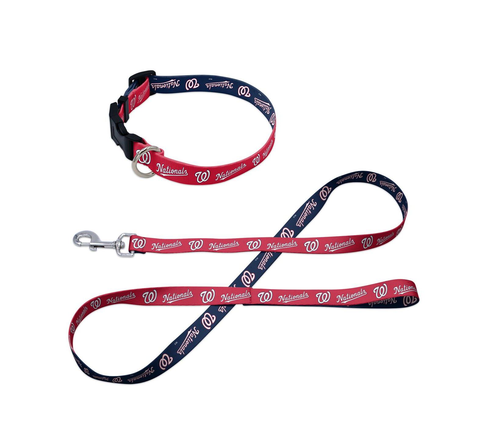 Wincraft Washington Nationals Pet Leash and Collar Set
