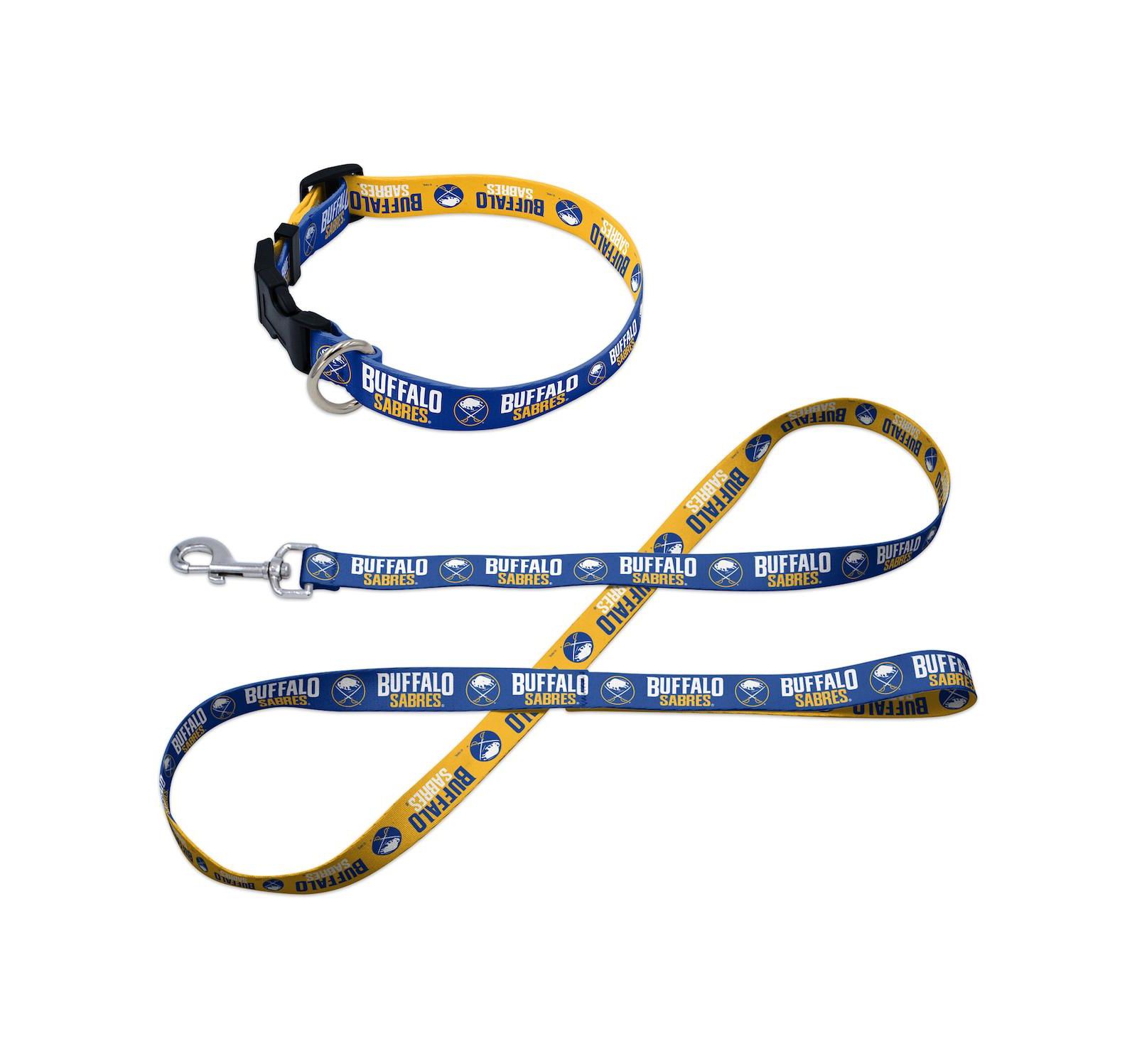 Wincraft Buffalo Sabres Pet Leash and Collar Set