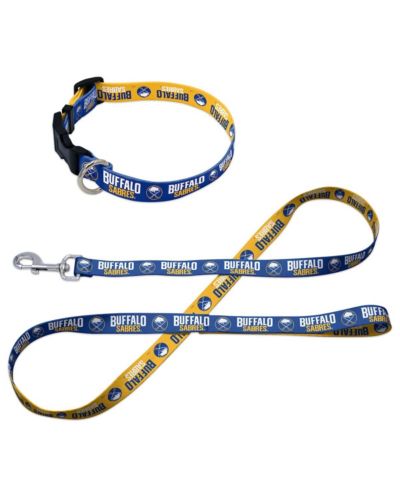Набор из поводка и ошейника Wincraft Buffalo Sabres Petite