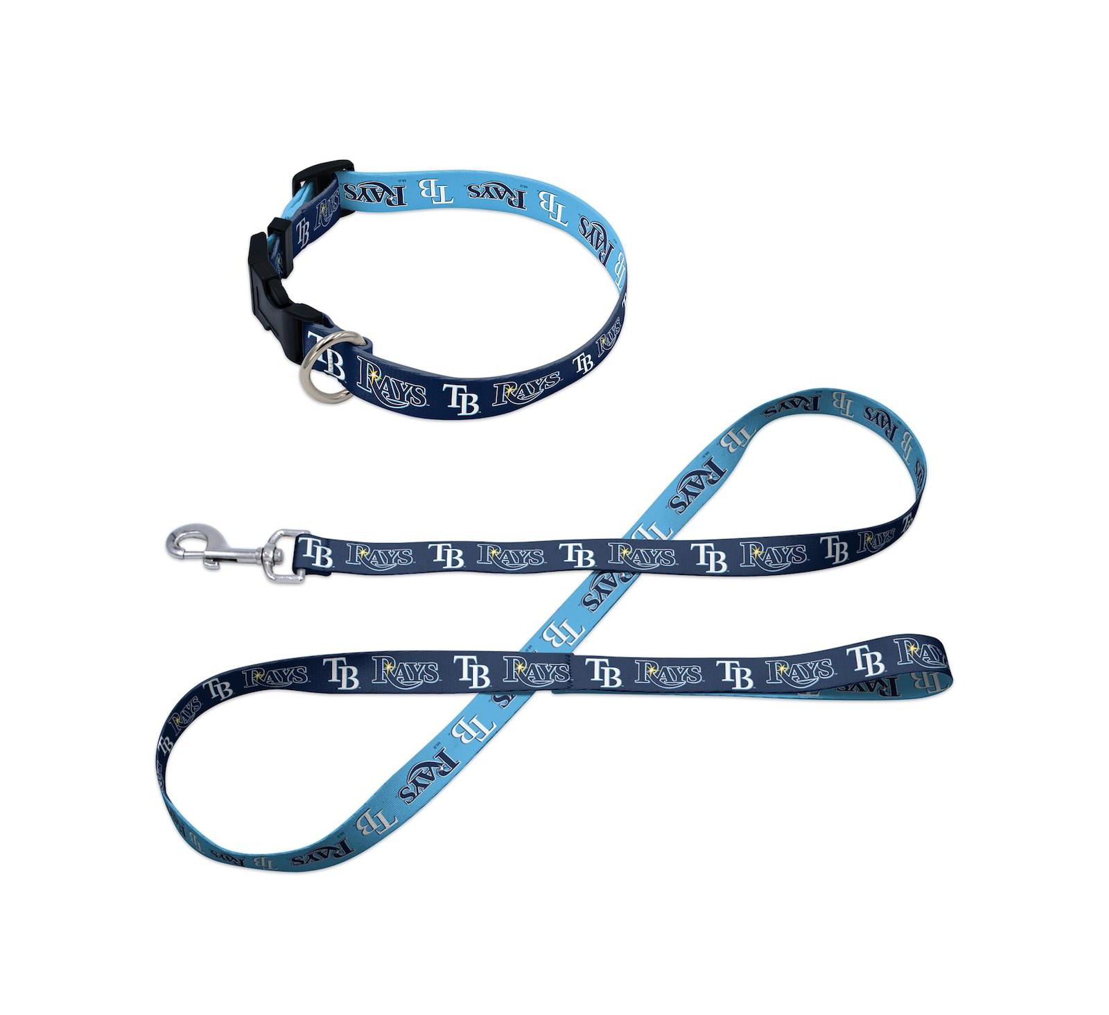 Wincraft Tampa Bay Rays Pet Leash and Collar Set