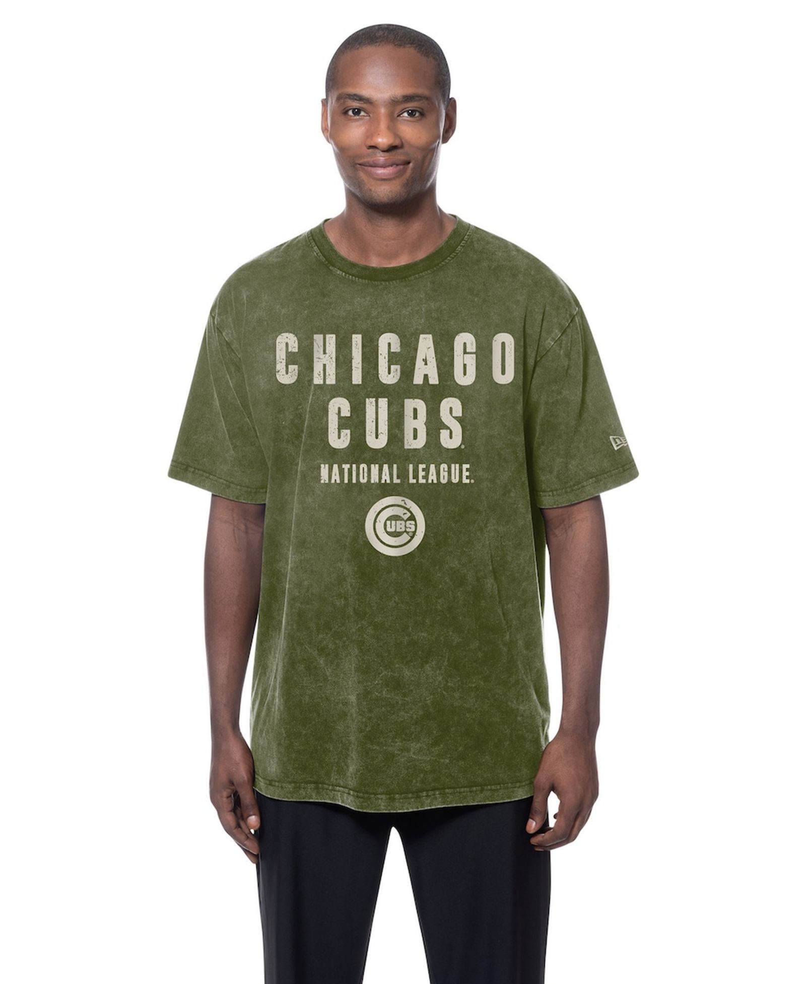 Мужская футболка New Era Chicago Cubs 2026 Armed Forces Day