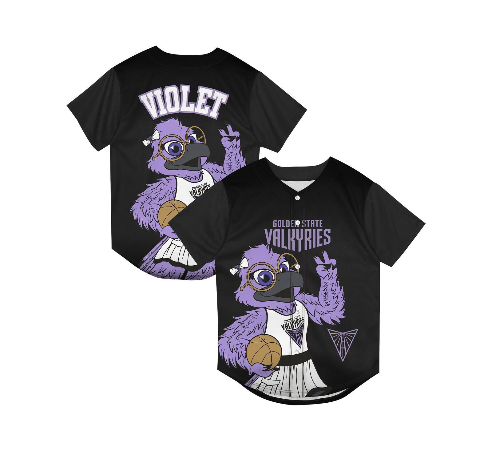 Спортивная джерси Outerstuff Big Boys and Girls Eclipse Black Golden State Valkyries