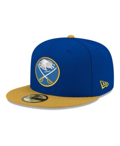 Кепка New Era Men's Royal Buffalo Sabres Core Logo Two-Tone 59FIFTY Fitted Hat