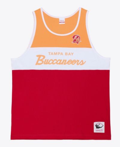 Мужской топ-майка Mitchell & Ness Tampa Bay Buccaneers Head Coach, красно-оранжевый