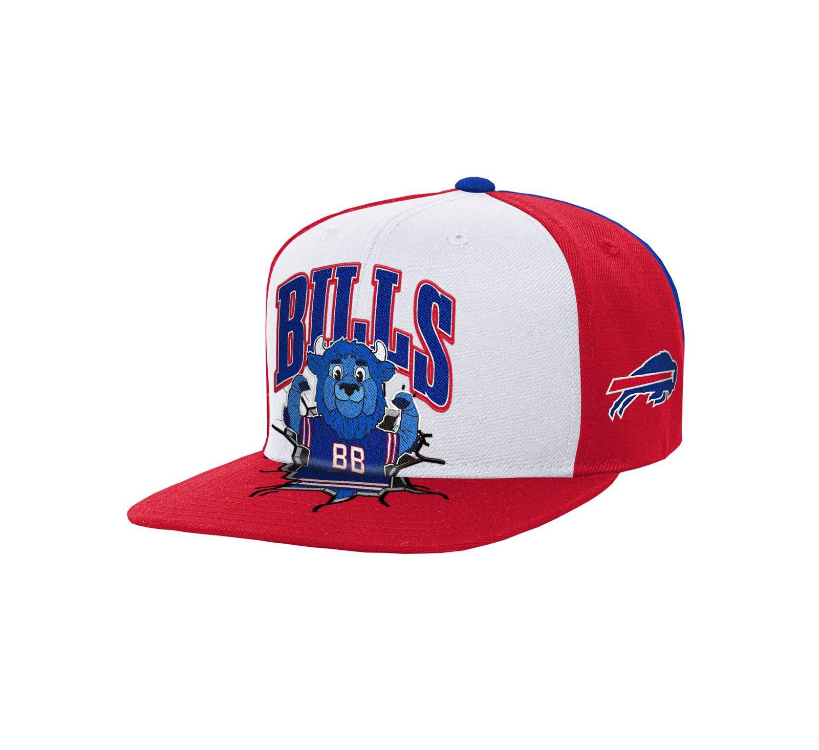 Mitchell & Ness кепка snapback для мальчиков и девочек Buffalo Bills
