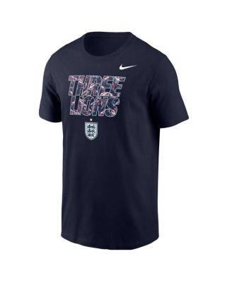 Nike Мужская футболка England National Team 2026 Core, темно-синяя
