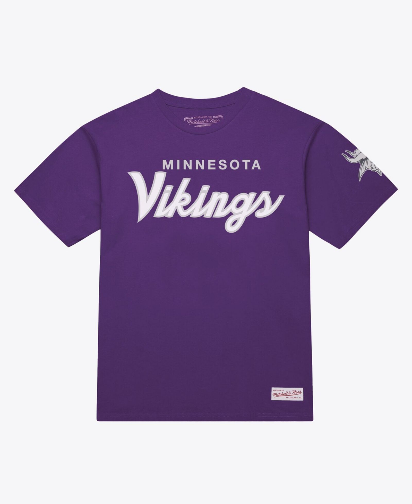 Mitchell & Ness Men's Purple Minnesota Vikings Head Coach Classic T-Shirt