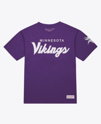 Мужская футболка Mitchell & Ness Purple Minnesota Vikings Head Coach Classic