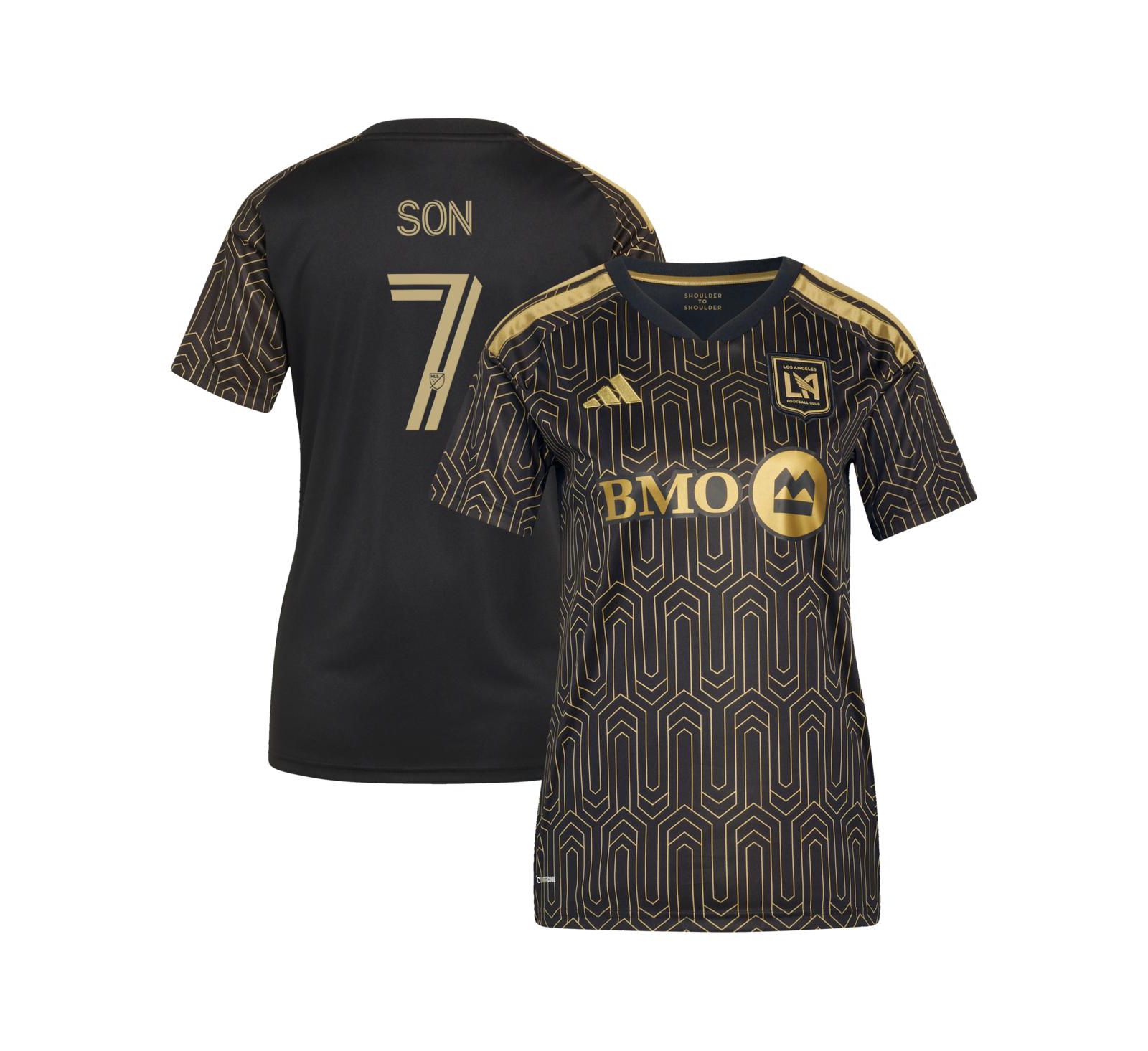 Джерси Adidas Women's Son Heung-Min Black LAFC 2026 Primary Kit Replica
