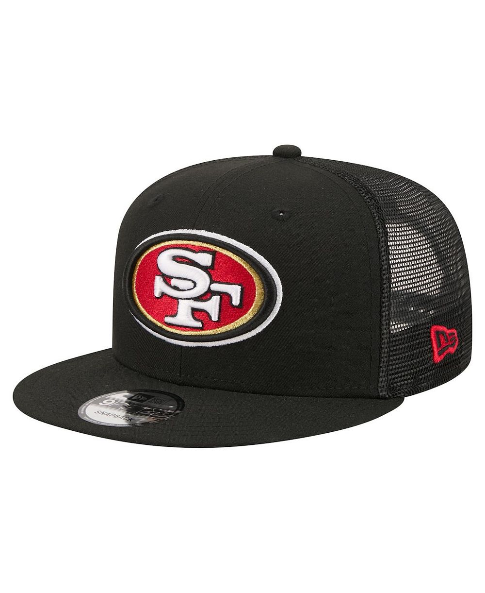 Мужская кепка New Era Black San Francisco 49ers Core Team 9FIFTY Trucker Snapback