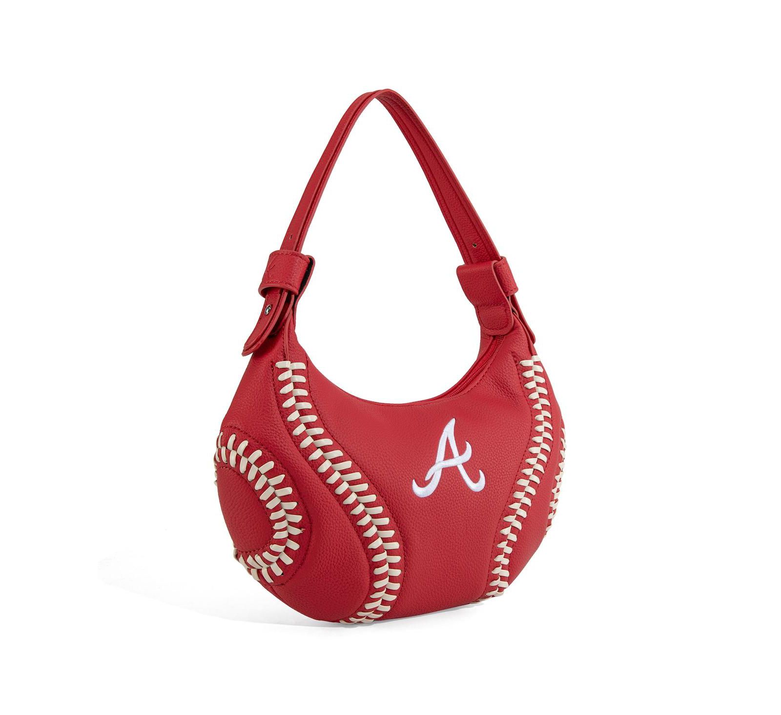 Montana West Women's Atlanta Braves Shoulder Hobo Bag