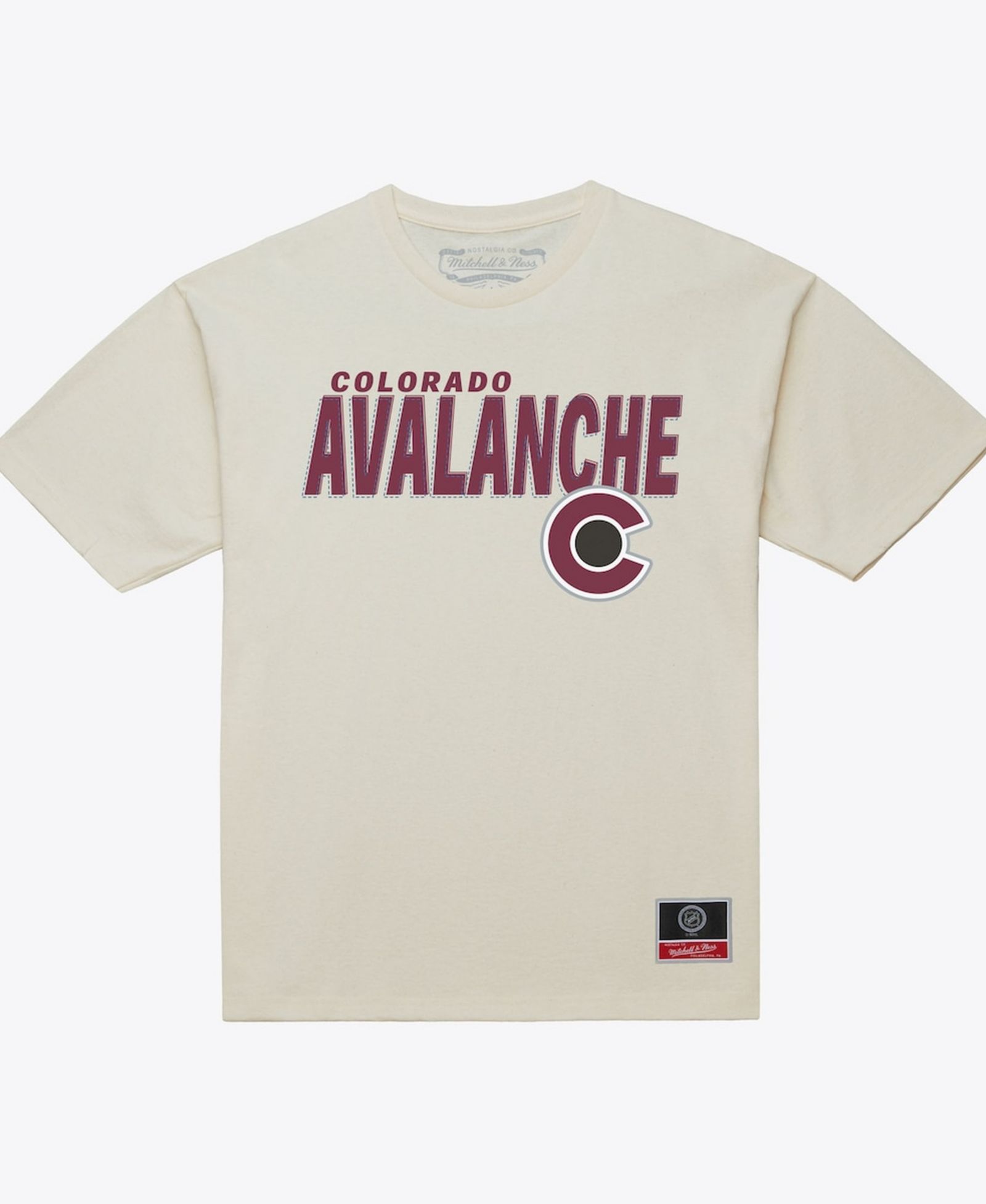 Мужская футболка Mitchell & Ness Colorado Avalanche Core Plus