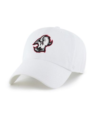 Мужская кепка '47 Brand White Buffalo Sabres Logo Clean Up