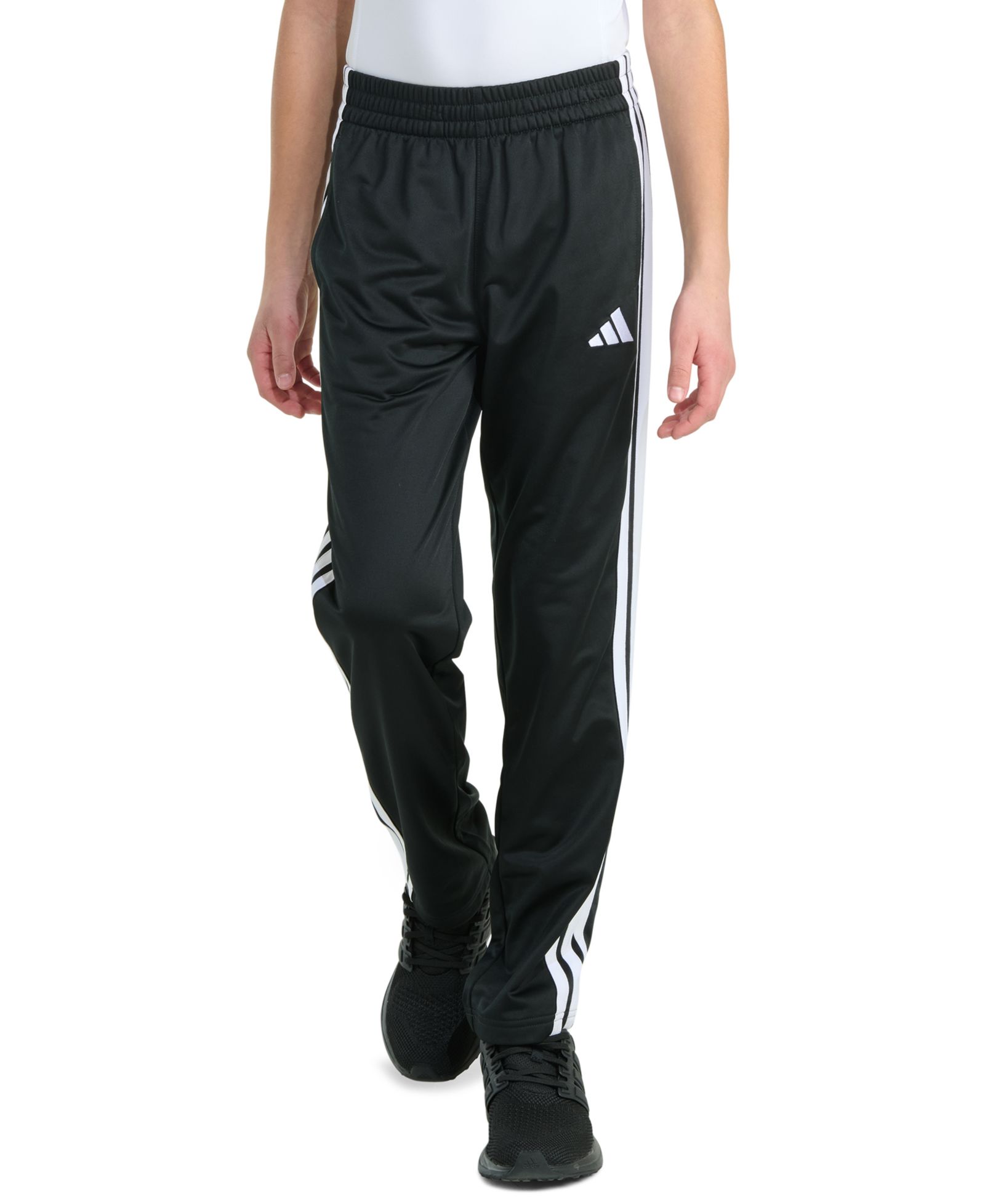 adidas Детские брюки с эластичным поясом Essential 3-Stripe Straight Leg