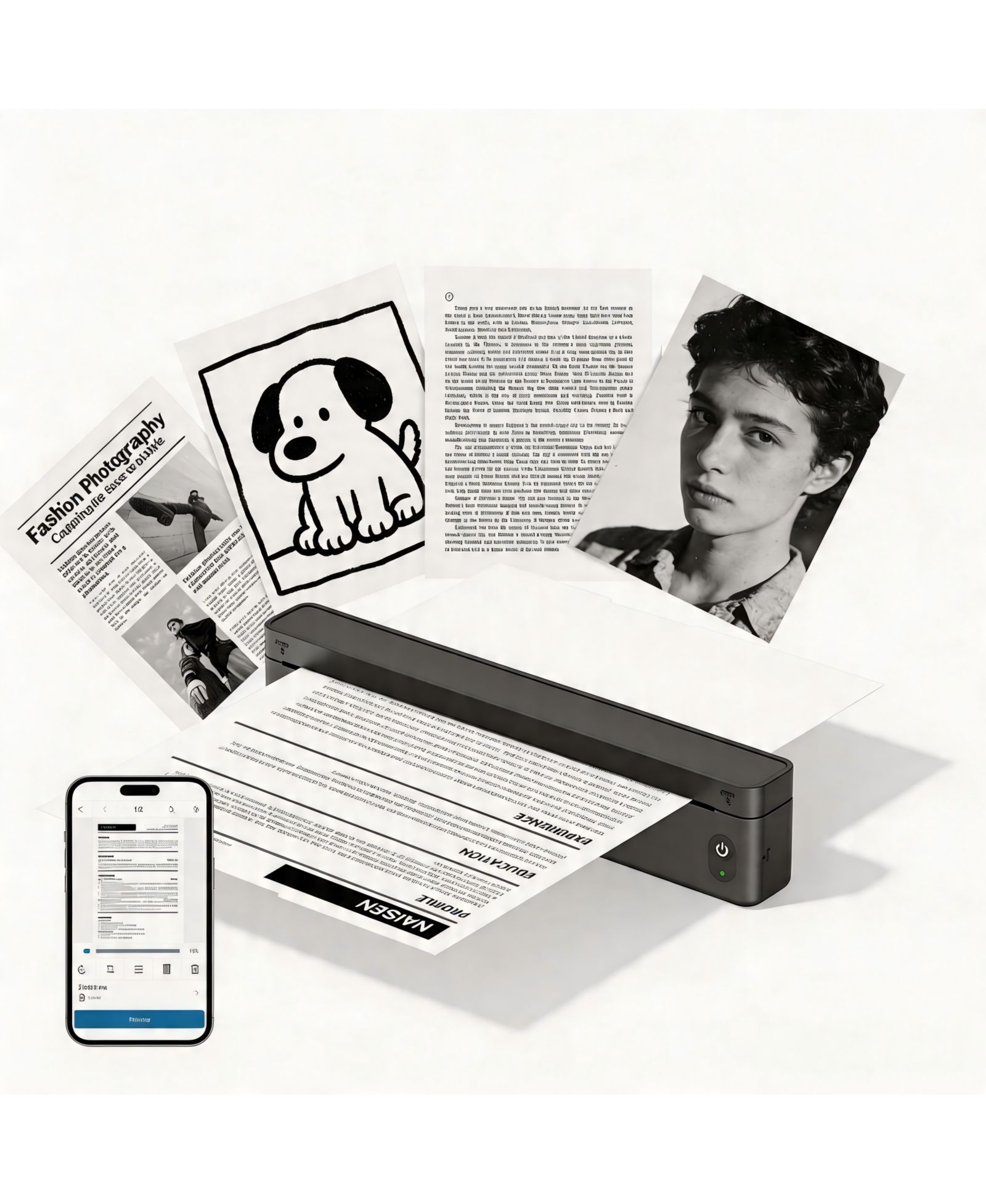 Swifint Wireless Portable Thermal Printer
