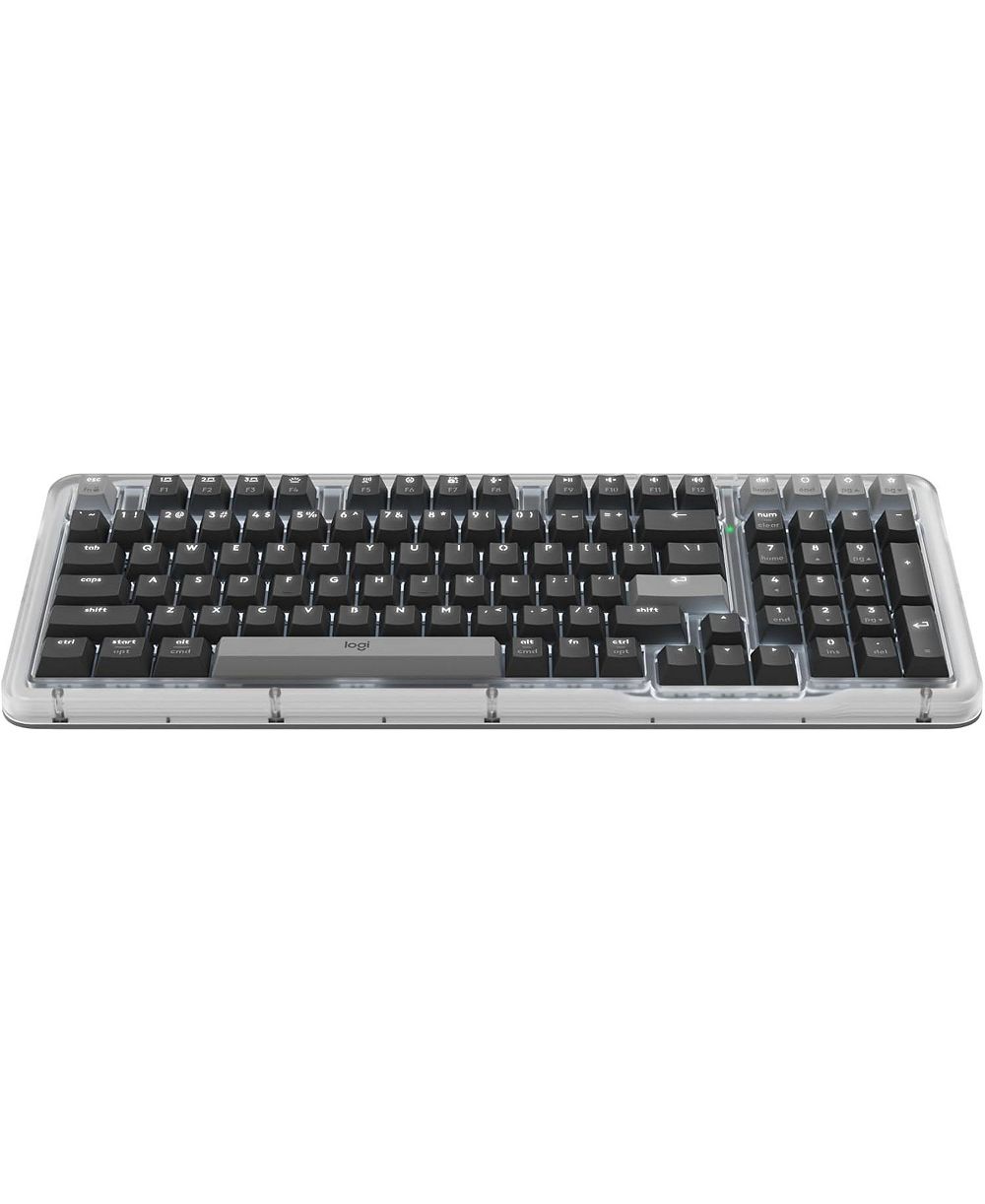 Logitech Alto Keys K98M Wireless Mechanical Keyboard w/ Backlit Keys, Bluetooth, USB-C Charging, for PC/Mac.