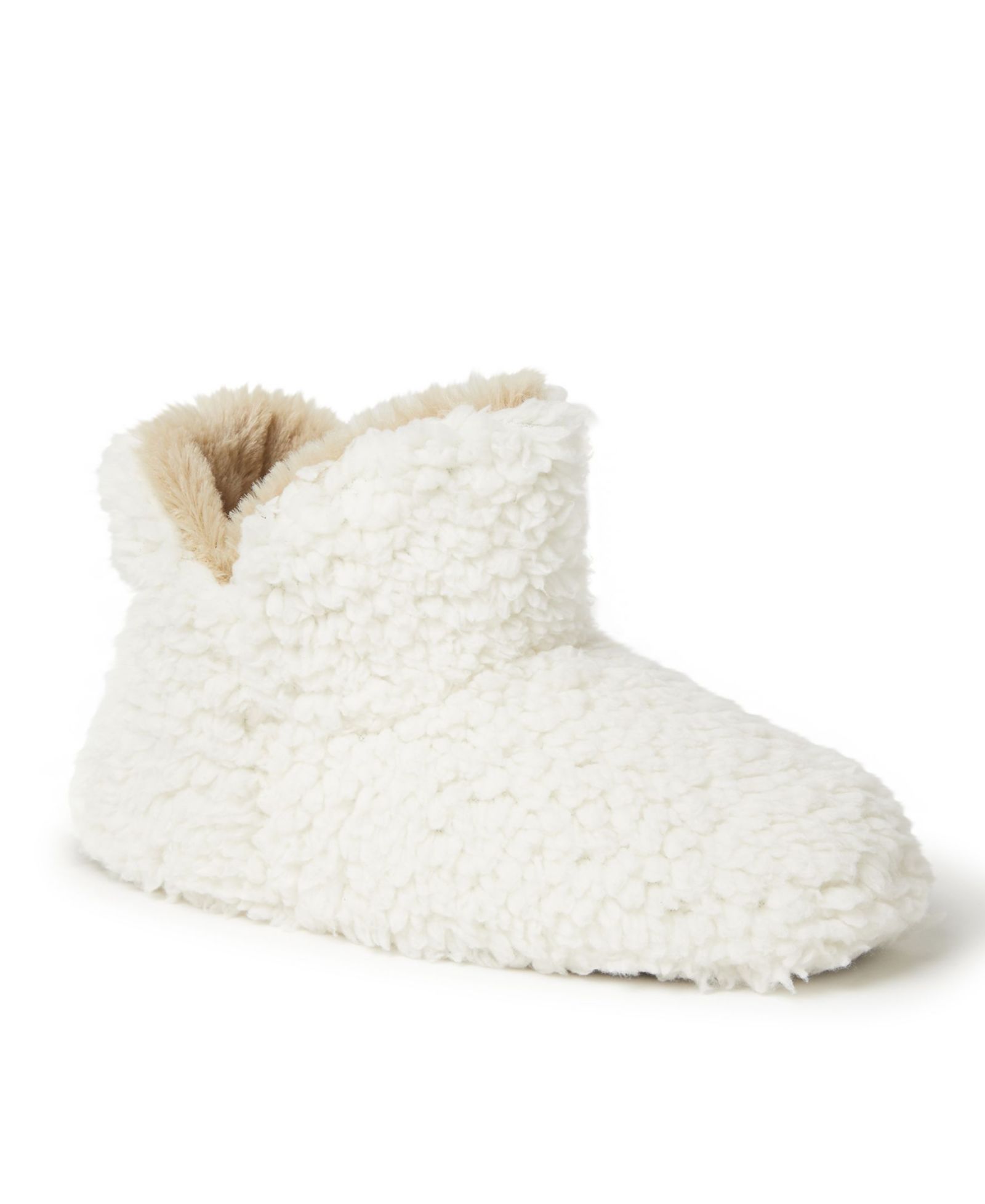 Женские угго Dearfoams Chelsea Shaggy Pile Bootie Fuzzy House Slipper