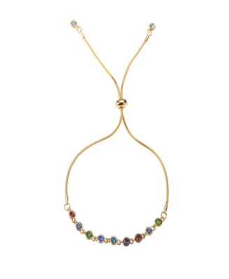 Nicole Miller Gold-Tone Adjustable Bolo Bracelet