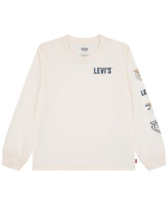 Levi's Boys' 8-20 Collegiate Icons Long-Sleeve T-Shirt