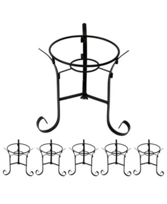 Подставка для шара Sunnydaze Decor Steel Scroll Gazing Ball Stand