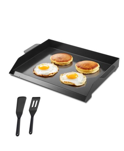 Mecale стальная гриль-пластина 22" x 16" для барбекю и теппаньяки, портативная для кемпинга