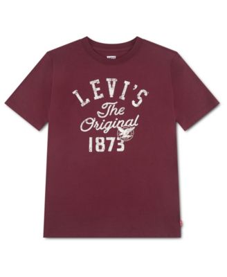 Levi's Детский винтажный футболки с коротким рукавом, 2T-7