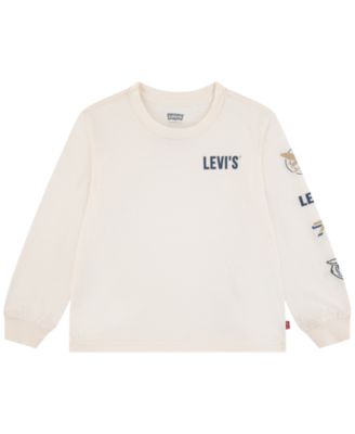 Levi's Boys' 2T-7 Collegiate Icons Long-Sleeve T-Shirt