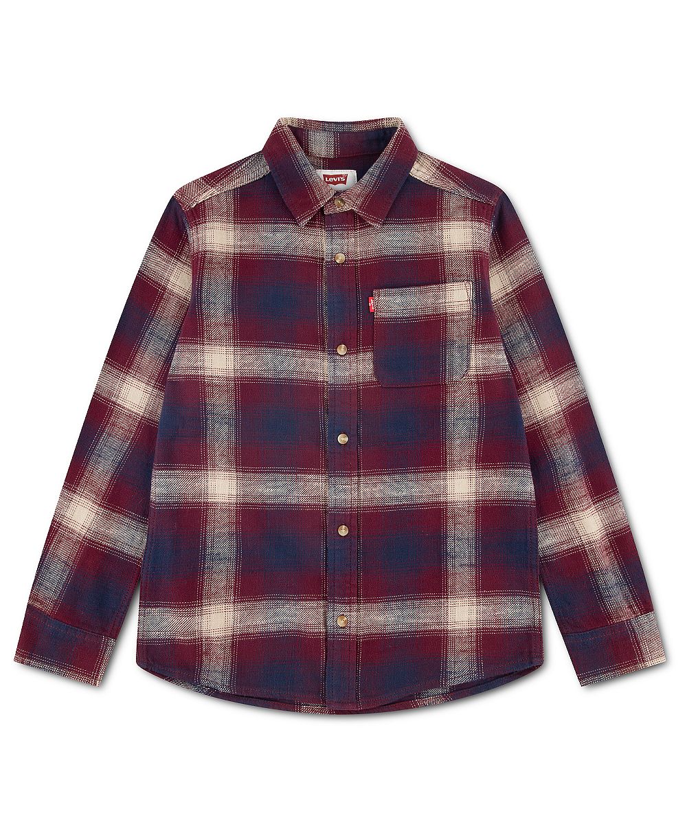 Детская рубашка Levi's Shadow Plaid