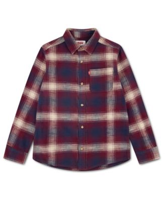 Детская рубашка Levi's Shadow Plaid