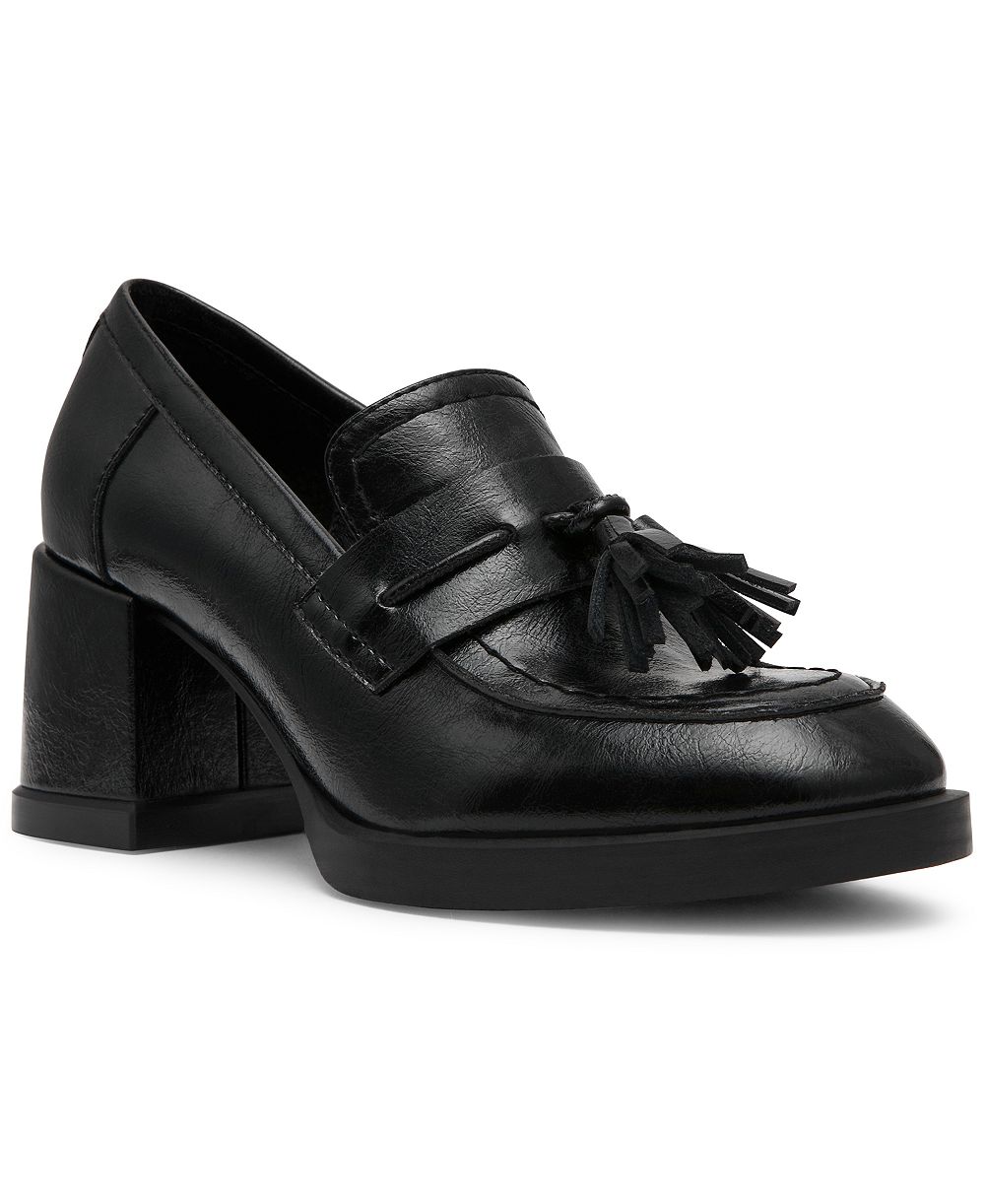 Steve Madden Женские лоферы Bettie Block Heel Tassel Pumps