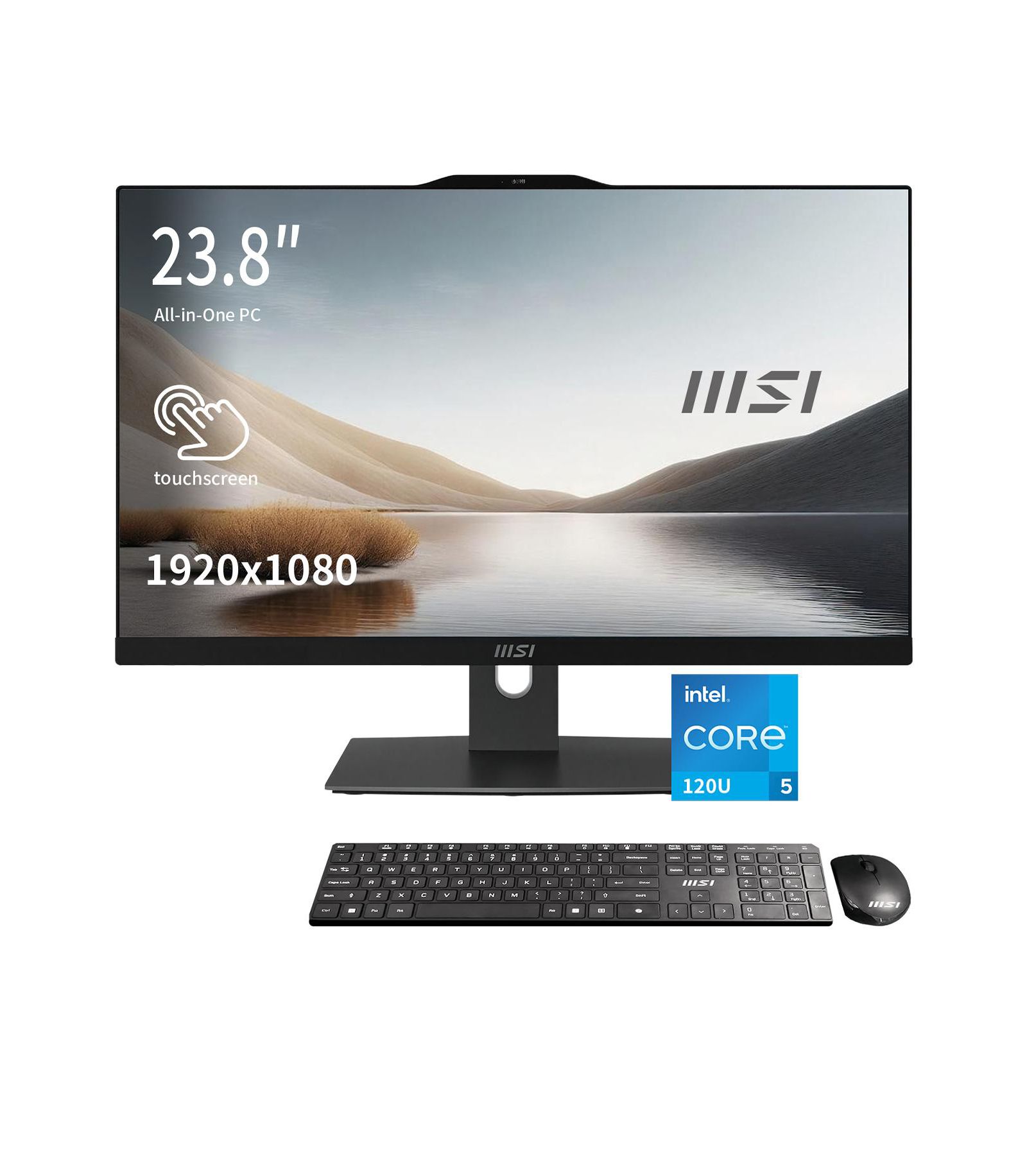Msi Modern AM242TP 23.8" Touchscreen All-in-One Desktop Computer