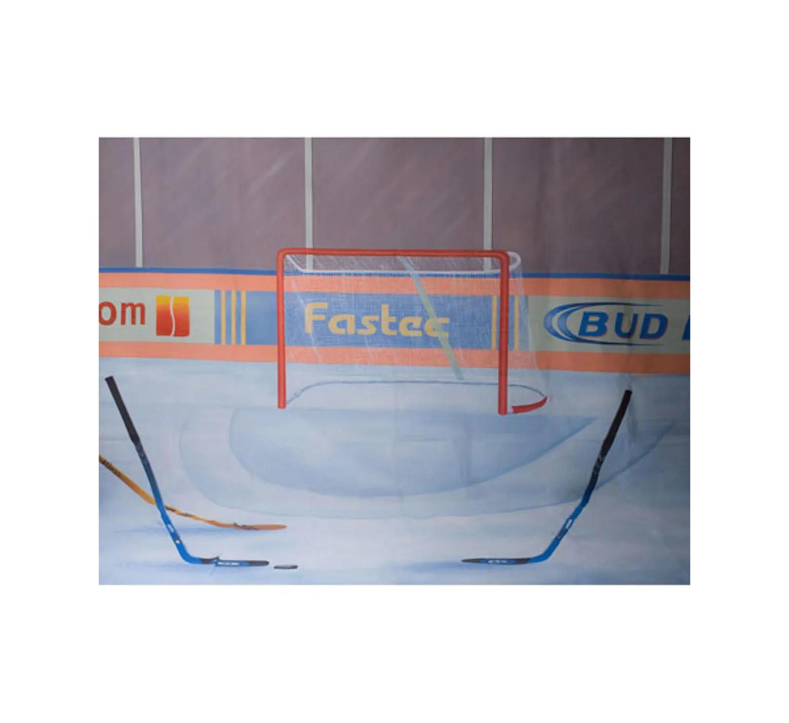 Belle Drape Scenic Series Style #955 Hockey-Themed Painted Muslin Background, 10x12'