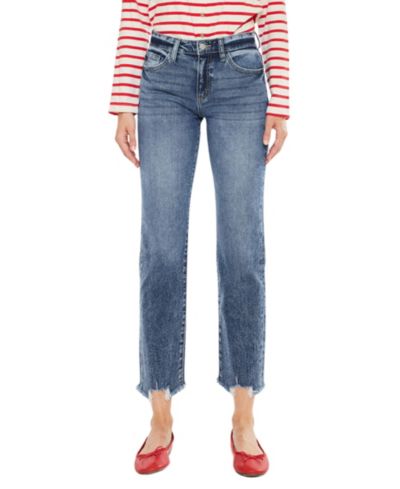 KanCan Essential Women's Kathrine High Rise Slim Straight Jeans