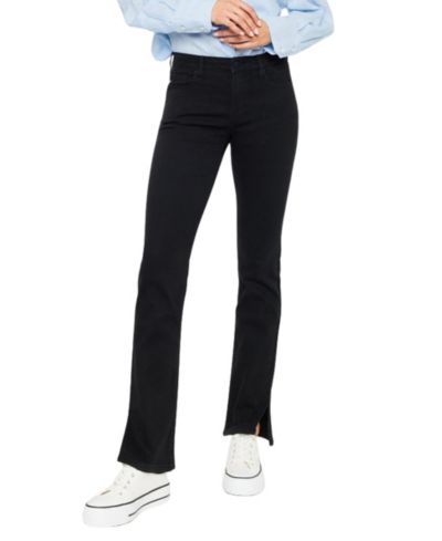 KanCan Women's Mai Mid Rise Y2K Bootcut Jeans