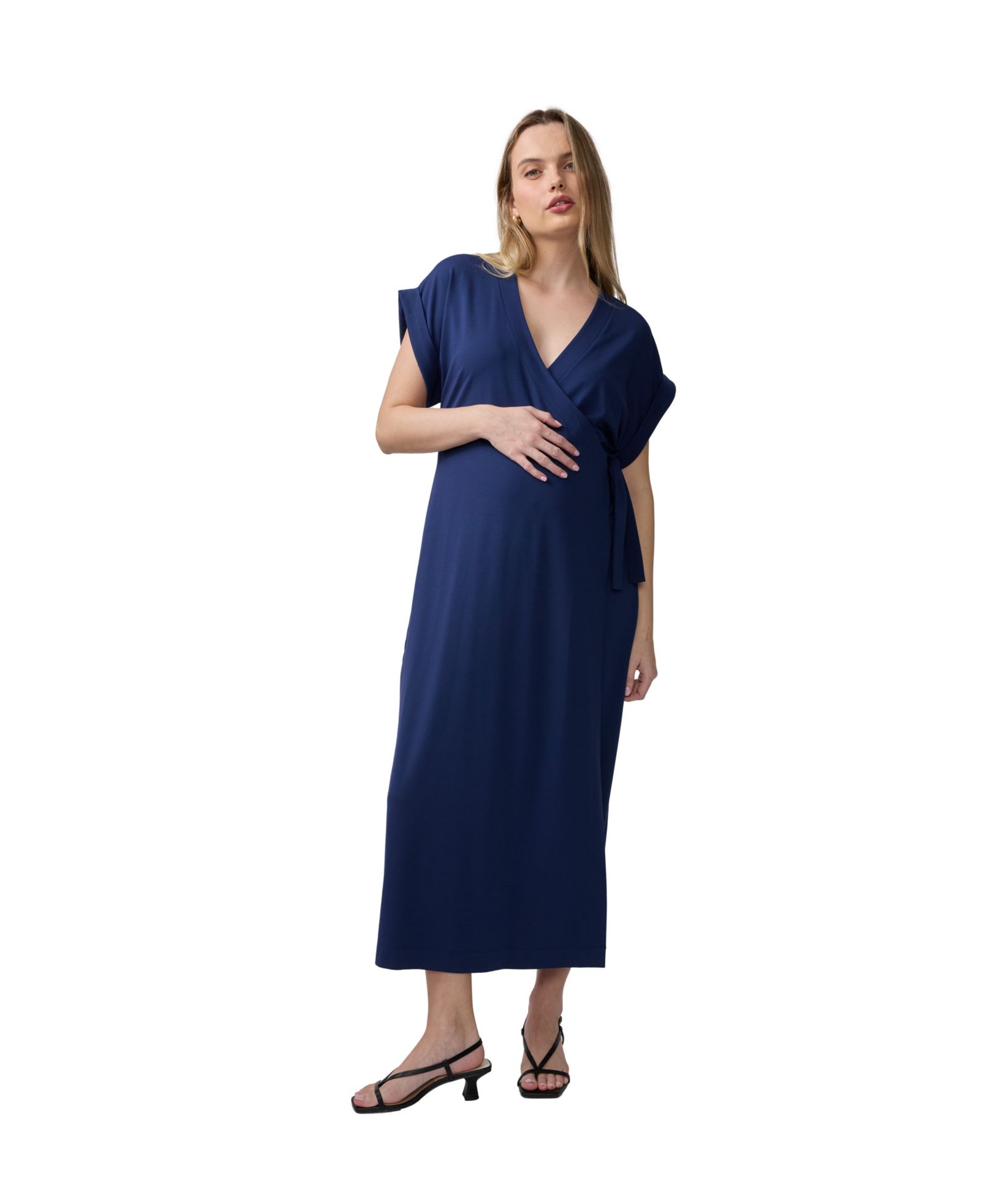 Платье Ingrid + Isabel Maternity Short Sleeve Wrap Knit