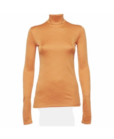 Pre-Owned Burberry Women's Jersey Turtle Neck Top