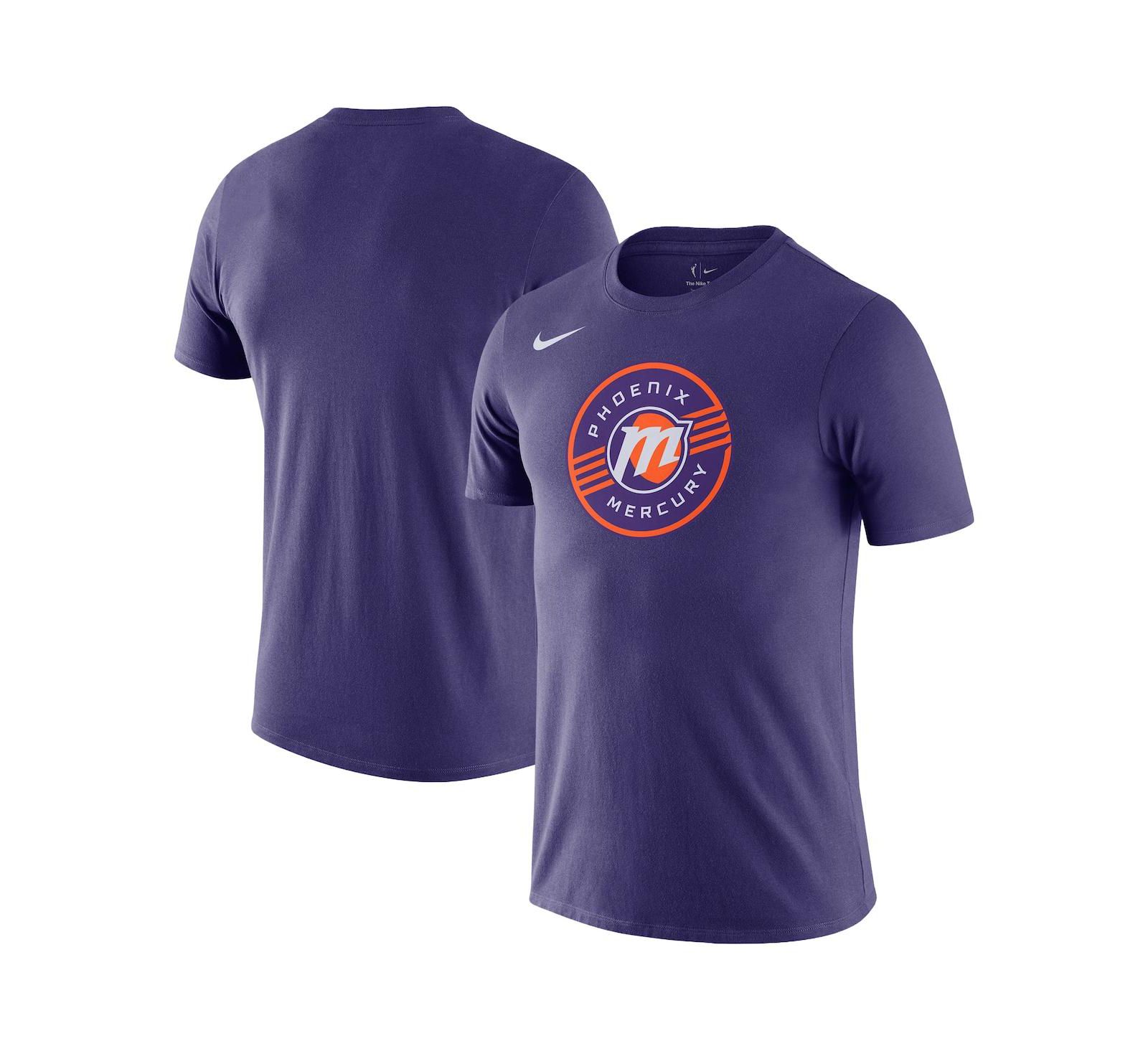 Nike Men's and Women's Purple Phoenix Mercury Essential Logo Dri-FIT T-Shirt