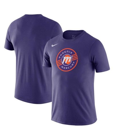 Мужская и женская футболка Nike Phoenix Mercury Essential Logo Dri-FIT, фиолетовая