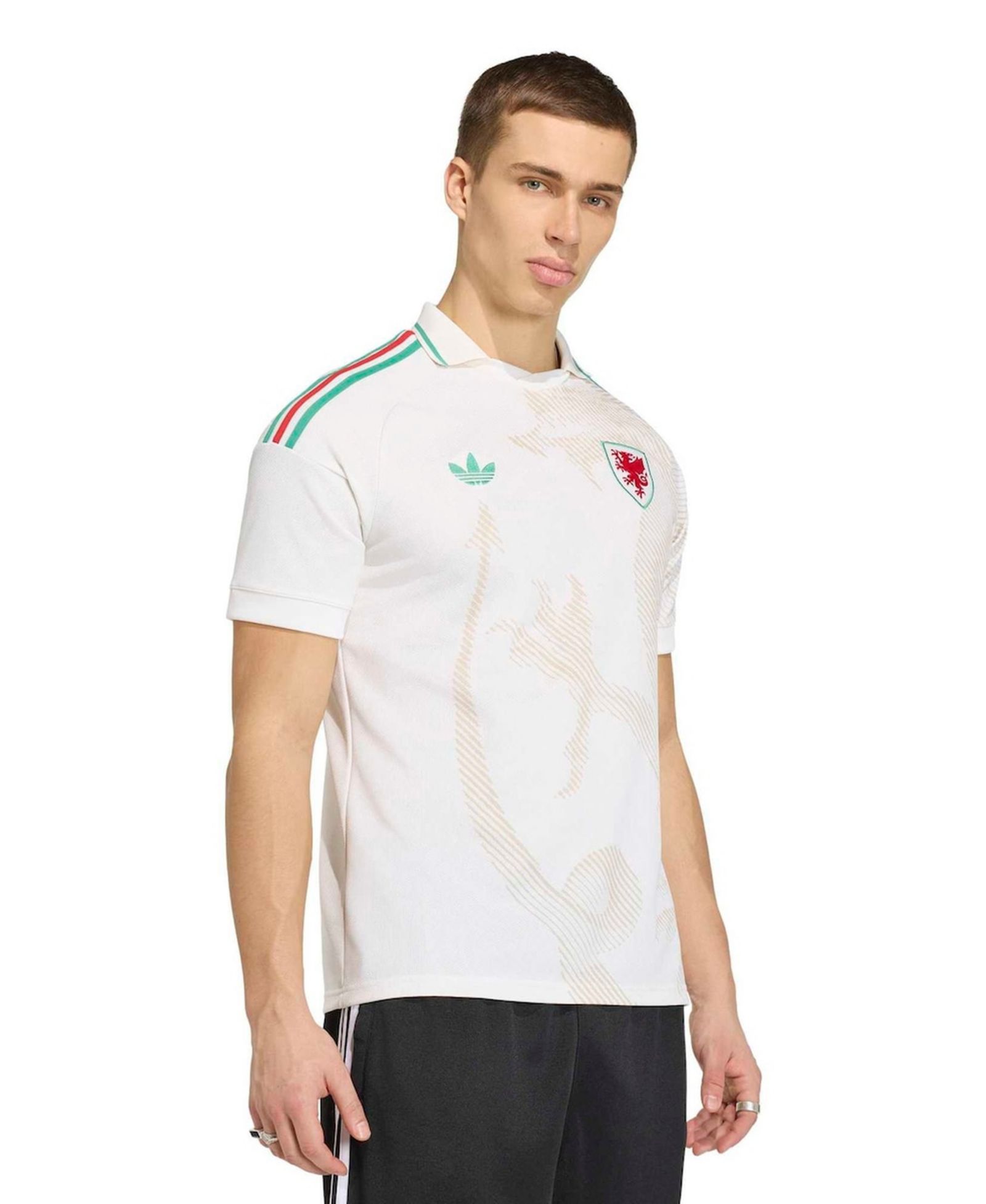 Adidas Men's White Wales National Team FIFA x World Cup 2026 Replica Jersey