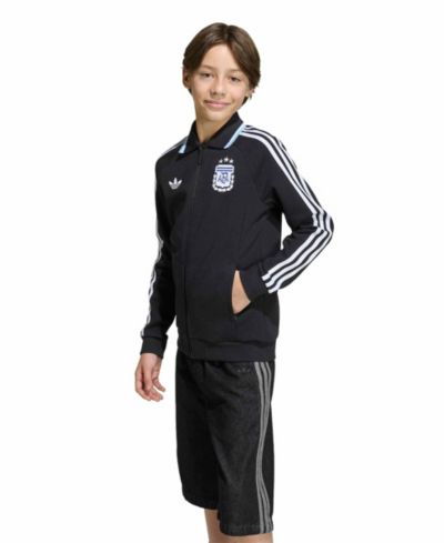 Детская куртка Adidas Black Argentina National Team Away Full-Zip Anthem