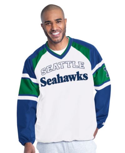 Мужская ветровка Starter Seattle Seahawks Infield Play Raglan