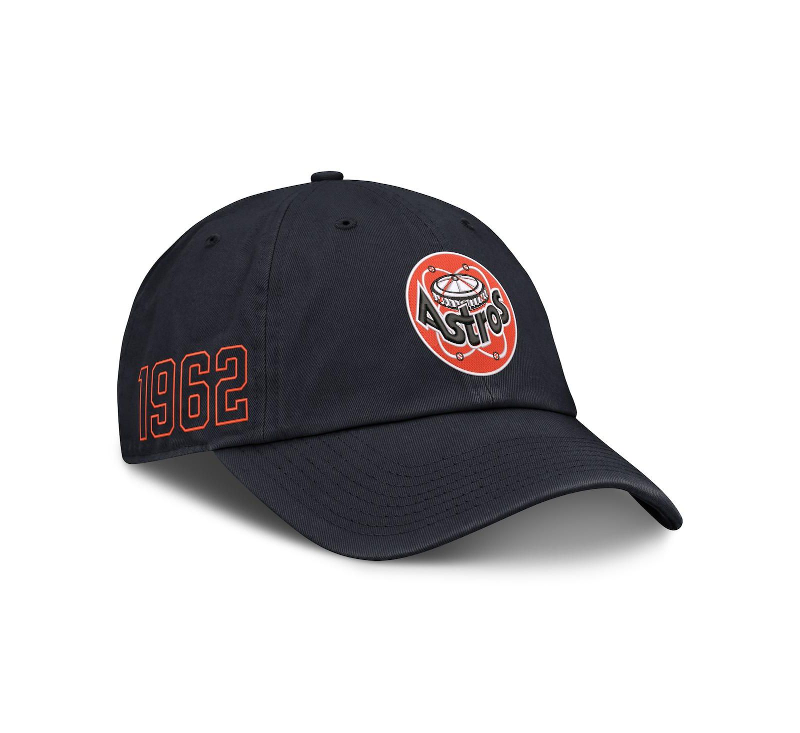Мужская кепка Nike Navy Houston Astros Cooperstown Club Adjustable