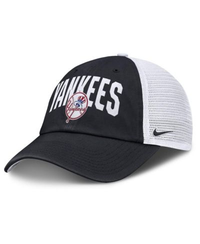 Мужская кепка Nike Navy New York Yankees Primetime Club Adjustable Trucker