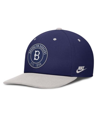 Nike кепка Brooklyn Dodgers Pro Dri-FIT snapback мужская navy/silver