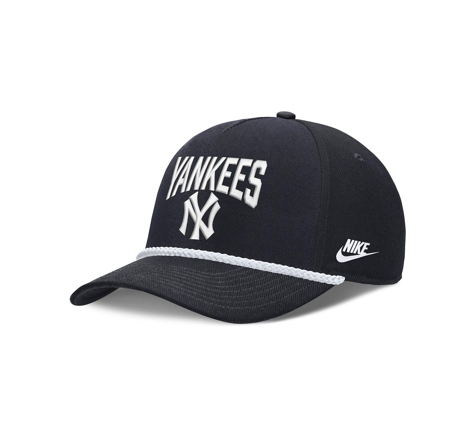 Nike Men's Navy New York Yankees Cooperstown Rise Adjustable Hat