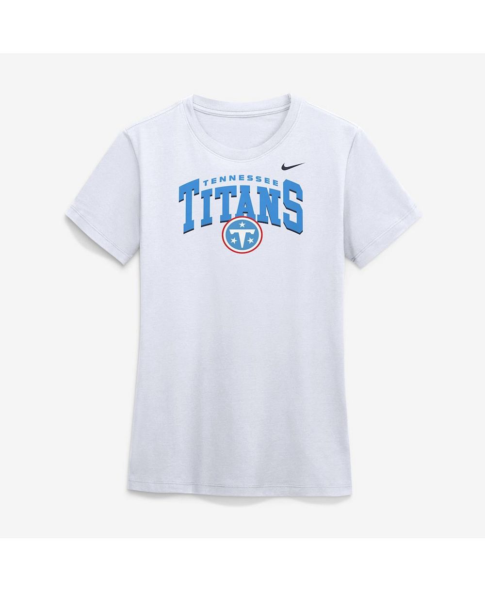 Nike Women's White Tennessee Titans Arch T-Shirt