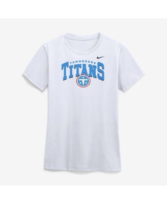 Женская футболка Nike White Tennessee Titans Arch