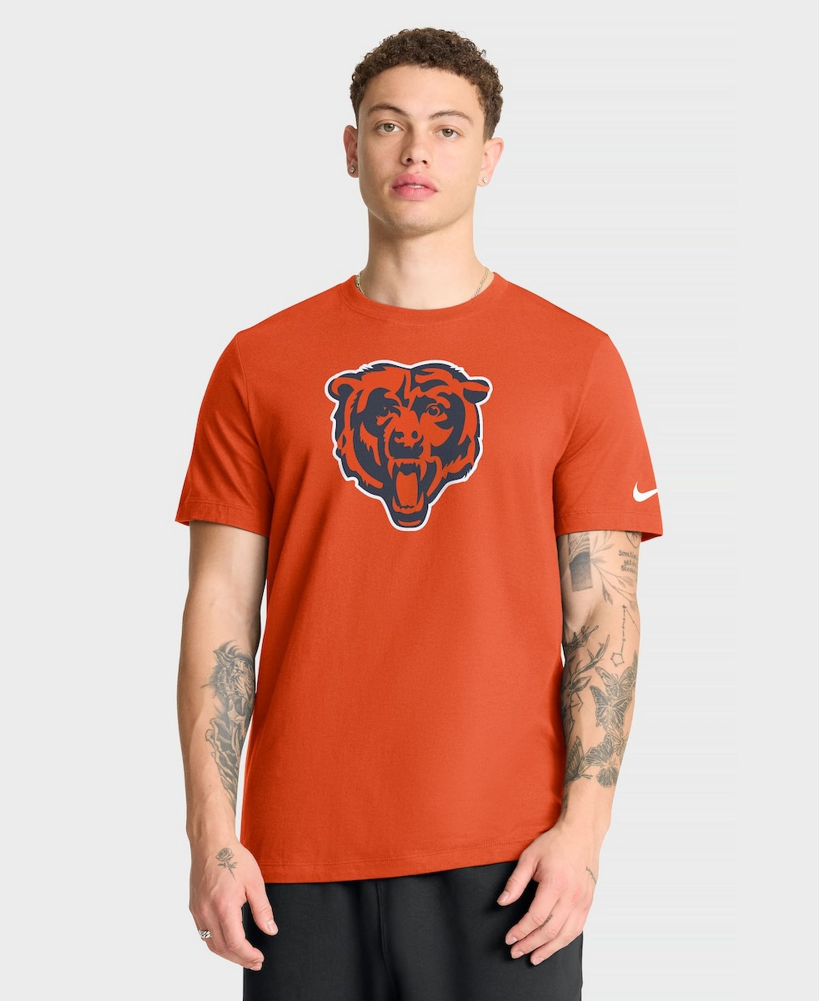 Nike Мужской Orange Chicago Bears T-Shirt