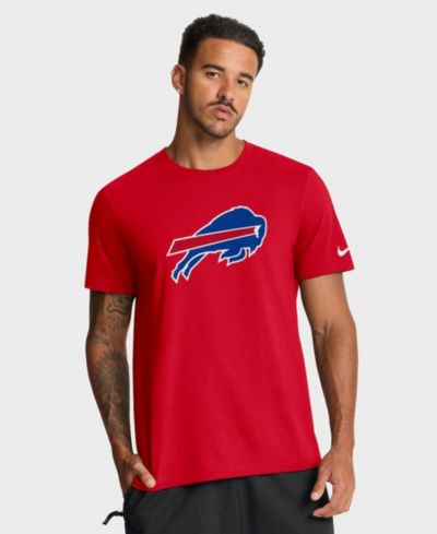 Nike Men's Red Buffalo Bills Essential Logo T-Shirt