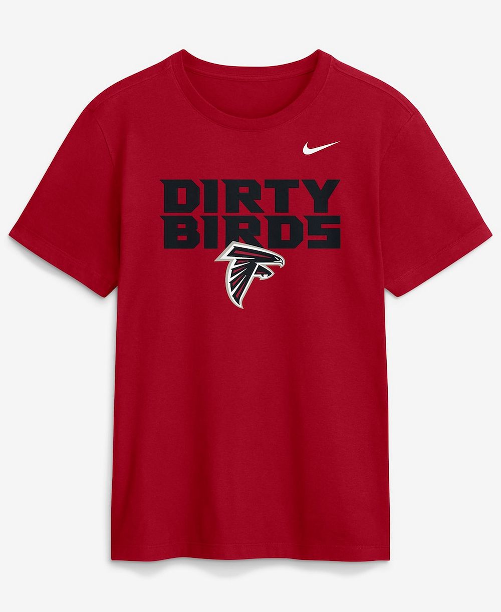 Nike Мужская красная футболка Atlanta Falcons Gap Shooter